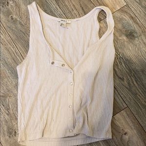 forever 21 button up tank